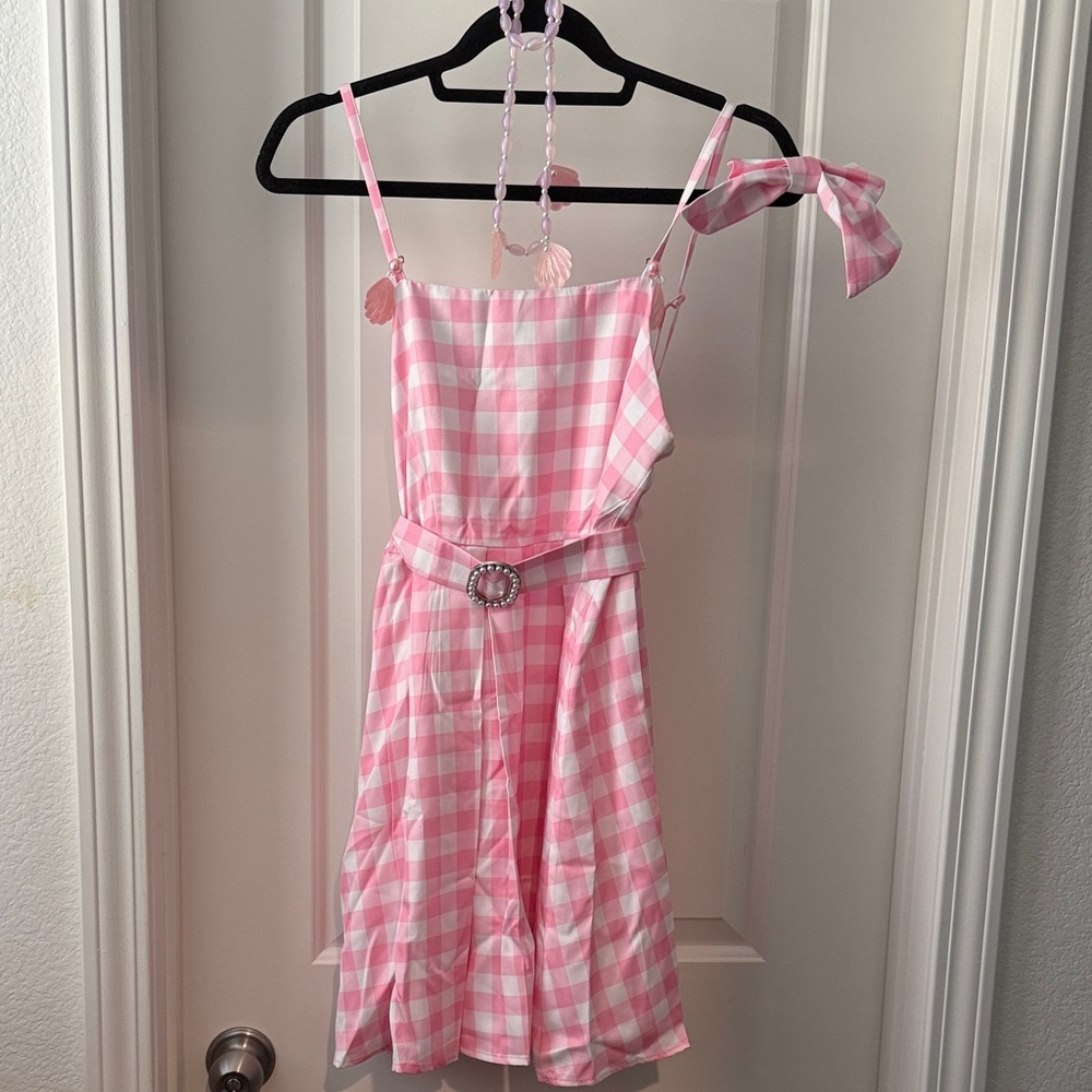 Pretty in Pink Barbie Dress-up Dress